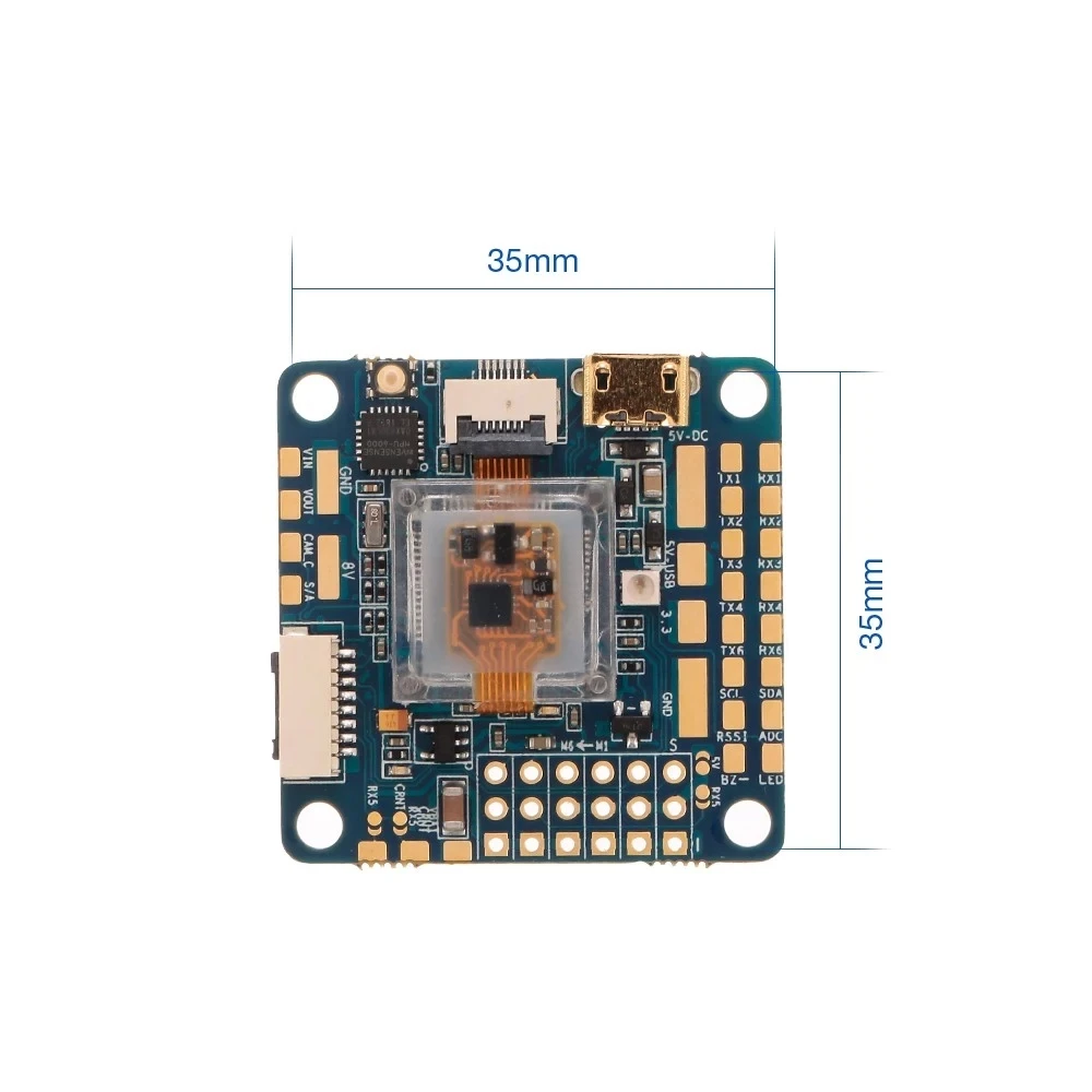 OmniNXT F7 Acro/Deluxe барометр Контроллер полета FC OSD 5 V/8 V BEC MPU6000 Gyro ICM20608 32khz 3-6S VS F4 PRO V3