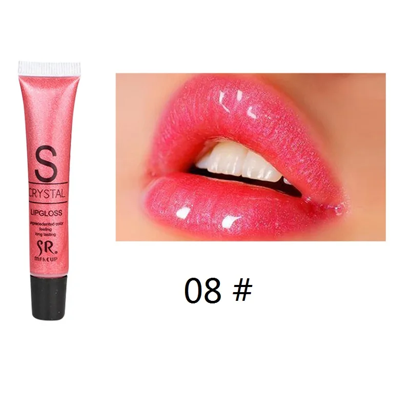 1pc Lip Gloss Профессиональный макияж губ водонепроницаемый мерцающий стойкий пигментная Натуральная Розовая Русалка Мерцающая помада Роскошная Косметика для макияжа - Цвет: 1pc Lip Gloss