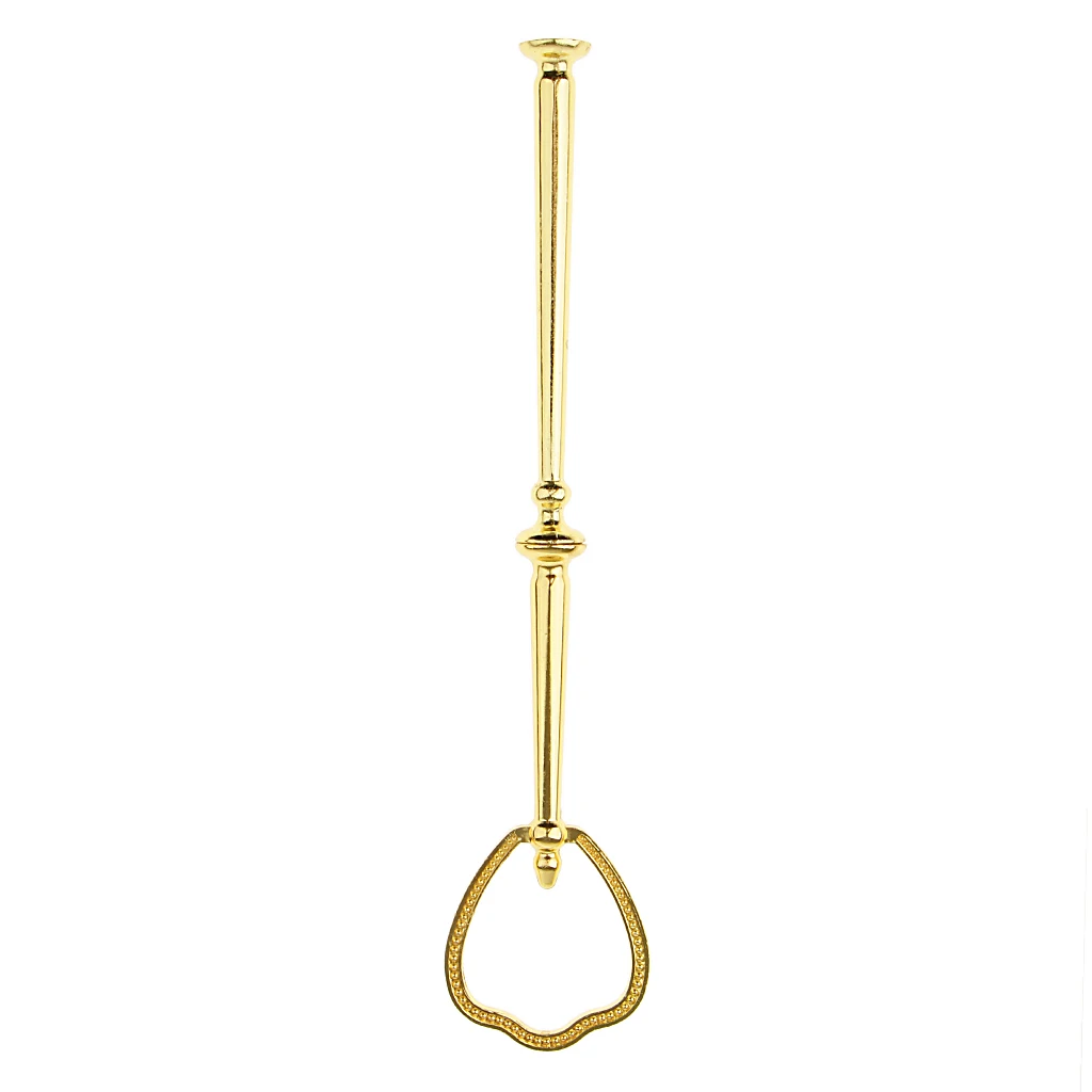 2 Tier Cake Holder Dessert Fruit Plate Stand Center Handle Fitting Silver/Gold