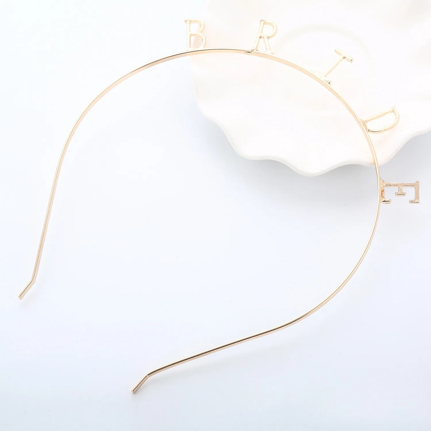 Cracking Ornaments tong xin Niang Crown Bride to Be Lettered Hair Bands Europe And America Wedding Headdress Environmentally Fri