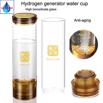 

Postpone Aging Detoxify Nourishing The Face Hydrogen Oxygen Separation ORP Alkaline Pure H2 Maker Generator Ionizerwater Cup