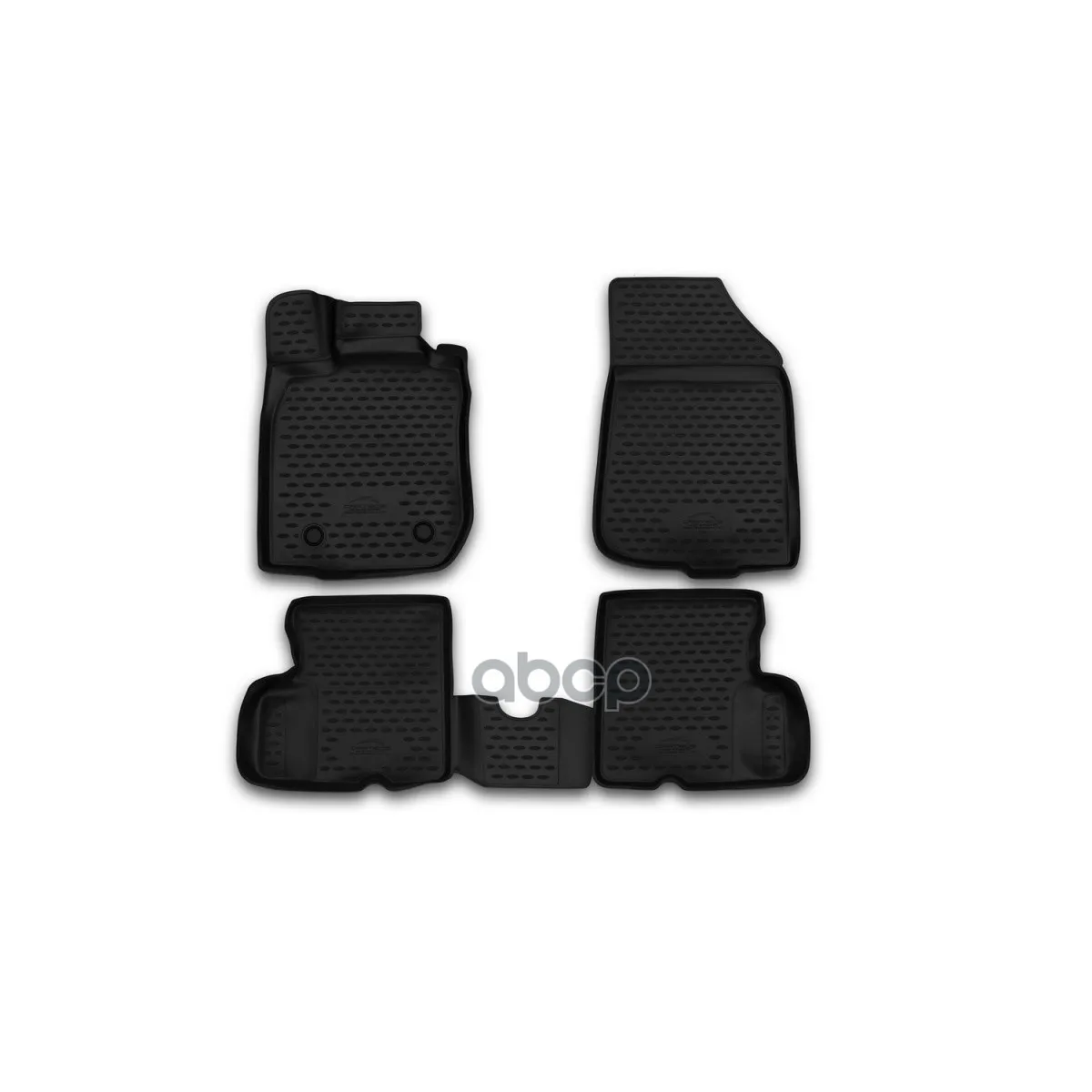 Коврики 3d В Салон Nissan Terrano,-, 2wd, 4 Шт.(Полиуретан) ELEMENT арт. CARNIS10047k