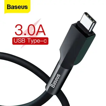 

Baseus USB Type C Cable Quick Charge 3.0 USB C Data Cable USB-C Wire Fast Charging For Samsung S20 Xiaomi Huawei Oneplus 8 Pro