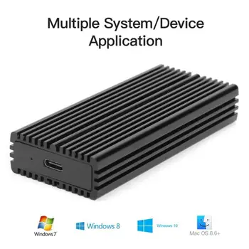 

NVME570 Solid State Hard Disk SSD Case External Hard Drive Enclosure Universal Environmental Protection and Durability