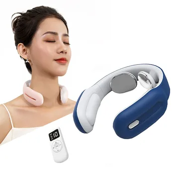 

Electric Neck Massager Massage Neck Pain Relief Tool Low Frequency Relaxation Health Care Cervical Vertebra Physiotherapy