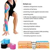 5CM*5M Kinesiology Tape Athletic Recovery Elastic Tape Kneepad Muscle Pain Relief Knee Pads Support for Gym Fitness Bandage 4