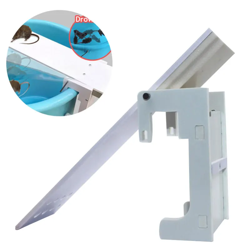 

Mouse Capture Catcher Plank Trap Wooden Continuous Reset Hunter Bait