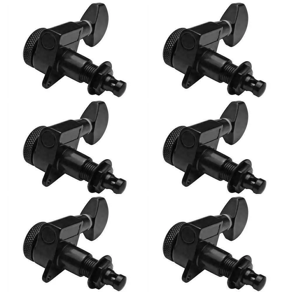 

6Pcs Locking Tuners Keys Tuning Pegs 6R String Right Guitar Accessories Machine Heads For Acoustic Guitars Parts & Accessories