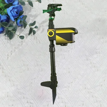 

1pc Water Spray Animal Catcher Solar Panels Automatic Sensing Animal Expeller Invade Warner Supplies Garden Animal Repeller for