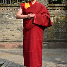 Tibetaans Boeddhisme Kostuum Lama Monnik Kleding Lamaism Sjaal Vest Riem Rok 4 Stuks Tibet Monniken Kleding Tibetaanse Boeddhistische