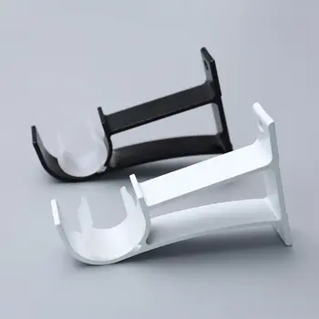 

4pcs/set Curtain Rod Brackets Hook Hanger Holder Ceiling Mounted Home Decor