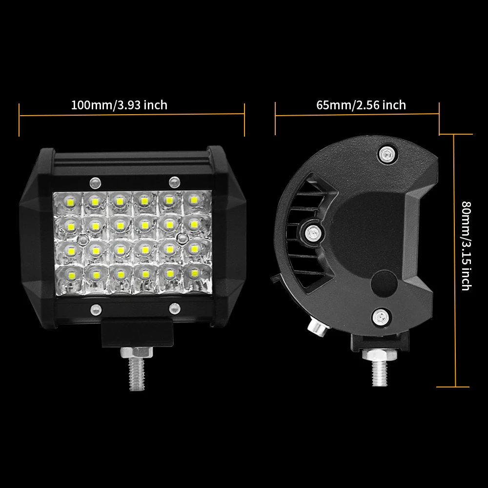 LED Work Light-size