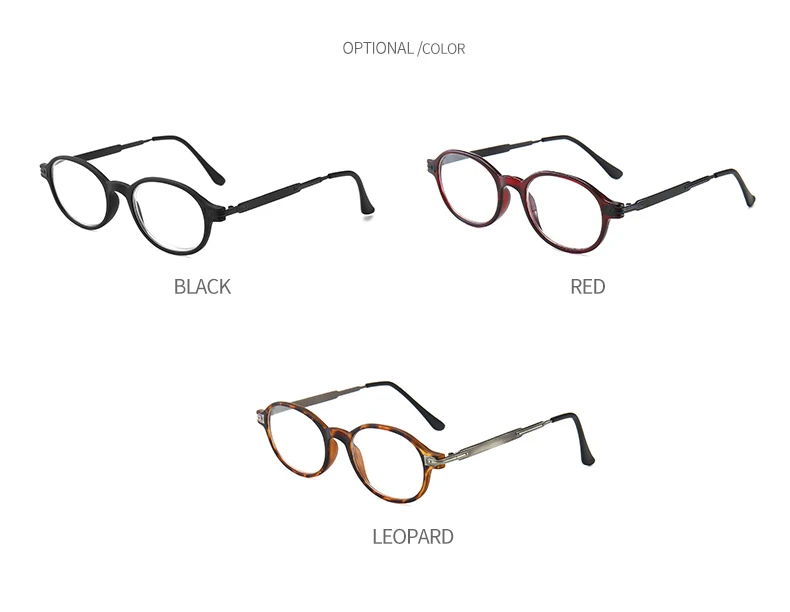 VCKA High Quality Reading Glasses Resin lenses plastics frame Men and women Prescription glasses+1.0+1.5+2.0+2.5+3.0+3.5