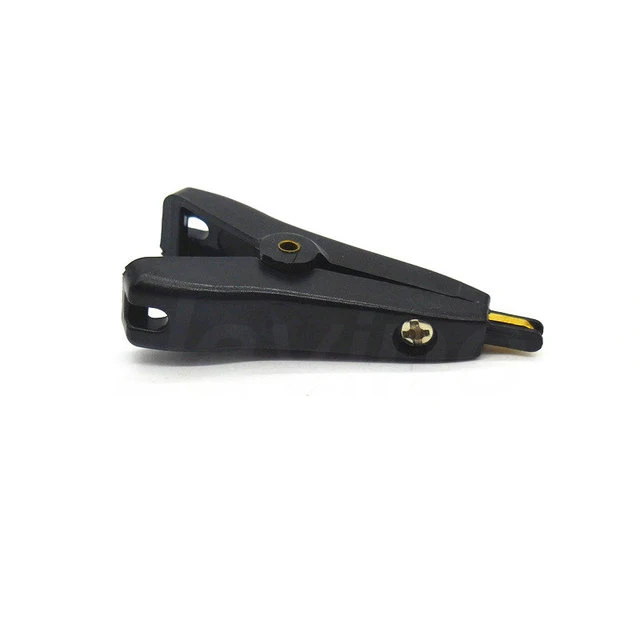 53mm Flat Copper Crocodile Clamp LCR Kelvin Clip Positive And Negative Two Stage Test Clamp alligator clips electric test clamp test clip electrical clamp