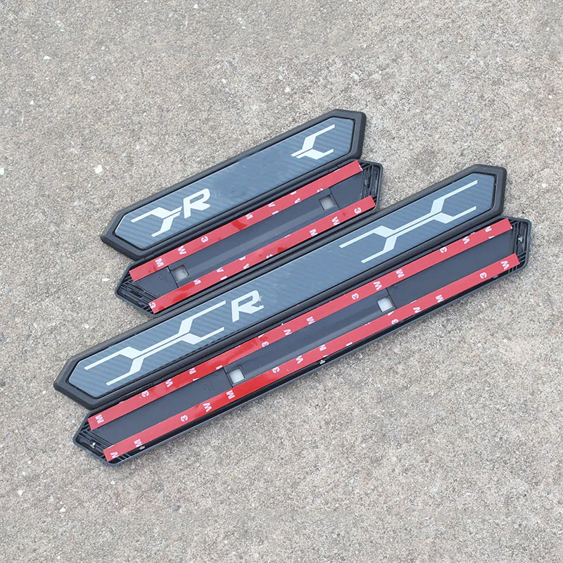 Для Toyota RAV4 порога Накладка Нержавеющая сталь накладки на пороги педаль, подножка на входе автомобильные аксессуары