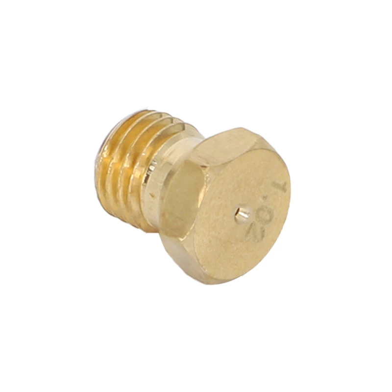 5PCS M6*0.75 Cooker Hob Injectors Propane Gas Burners LPG Kit Jets Nozzles 50 70 70 87 102 Cooking Gas Stove Jets Nozzles Hob