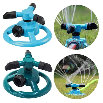 

Lawn Garden Water Sprinklers 360 Degree Rotating Automatic Pop Up Sprinkler 3 Arms Nozzles Irrigation Tools D30