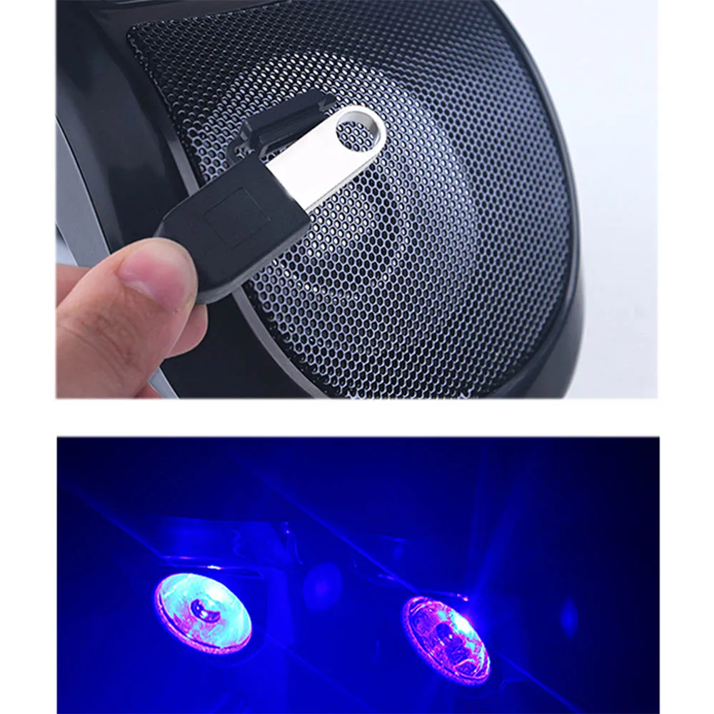 2 шт. водонепроницаемый мотоцикл аудио портативный стерео Bluetooth колонки СВЕТОДИОДНЫЙ светильник MP3 плеер FM радио тюнер