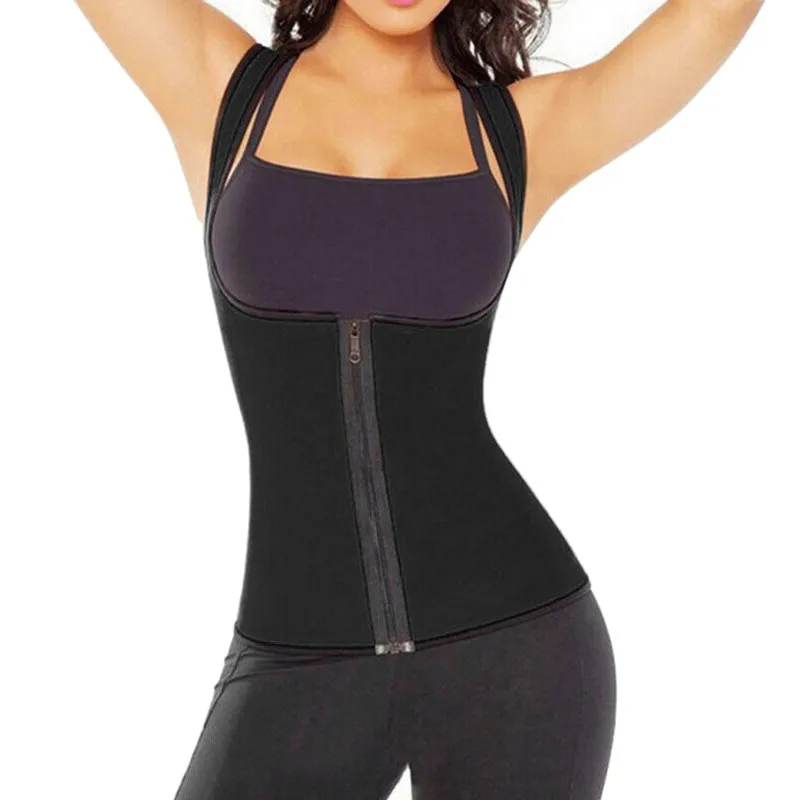 

Women Slimming Body Belt Waist Trainer Postpartum Corset Body Shapers Corset Waistband Trimmer Fitness Workout Slimming Vest D40