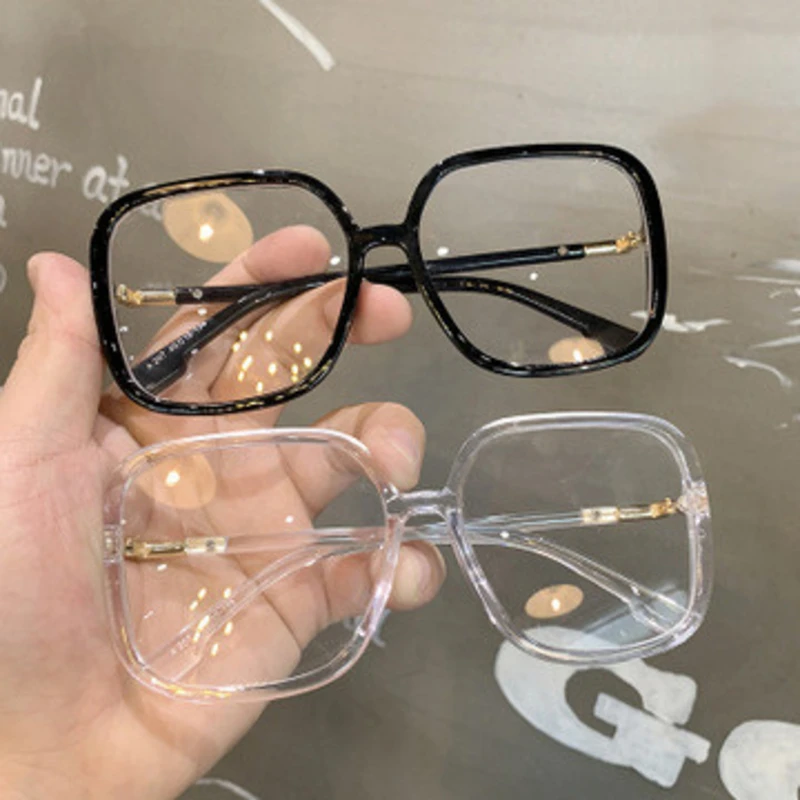 large frame square games eyewear women 2020 brand designer Anti-blue light glasses black computer goggles blue ray eyeglasses | Аксессуары