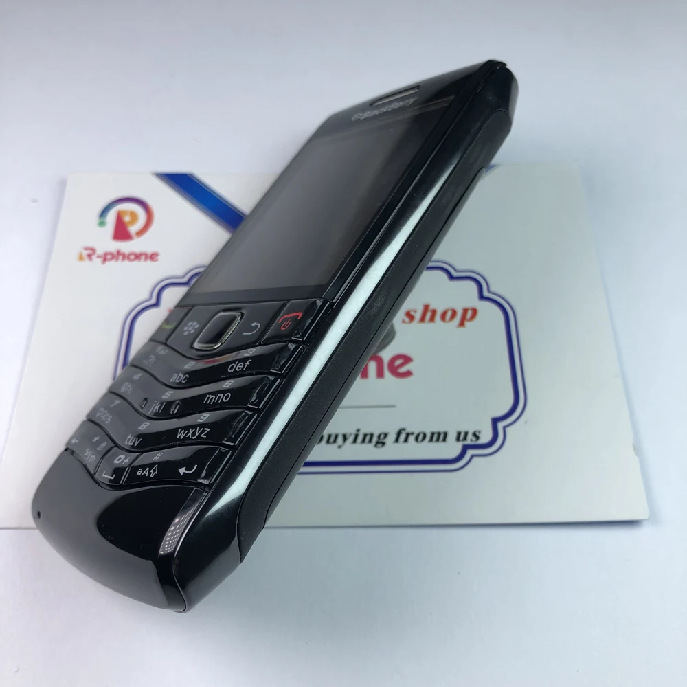 Оригинальный BlackBerry Pearl 9105 Мобильный телефон 3G GSM WiFi смартфон четырехдиапазонный