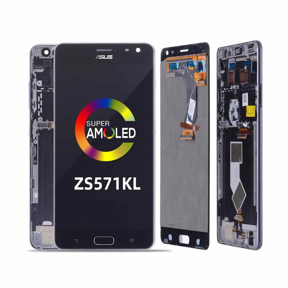 

For Asus Zenfone AR ZS571KL LCD Display With Frame Touch Screen Digitizer for ASUS ZS571KL LCD Assembly LCD Screen Repair Parts