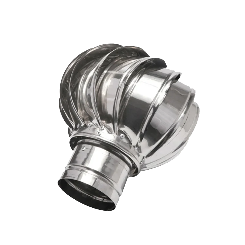 Chimney Spinner Cowl Stainless Steel Spinning Wind Rotating Cap