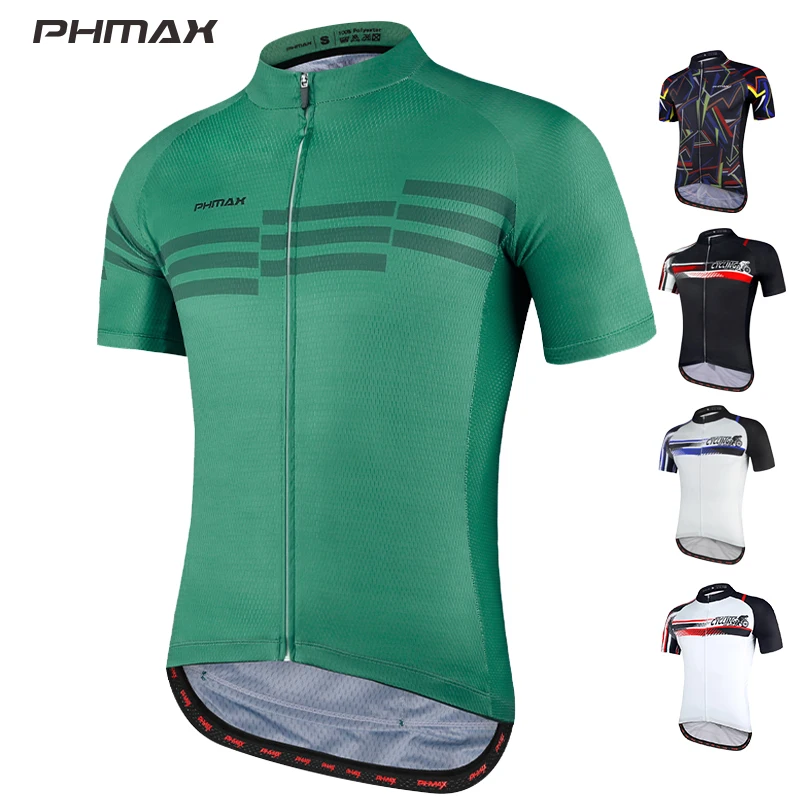 Men's Cycling Jersey - Breathable Short Sleeve Bike Shirt With Rear Pockets For Road & MTB - View #6