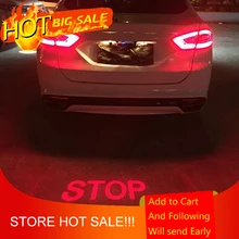 Автомобильный анти-столкновения лазерный противотуманный светильник авто Анти-туман стояночный стоп торможение сигнальные индикаторы мотоцикл светодиодный Предупреждение ющий светильник автомобиль-Стайлинг