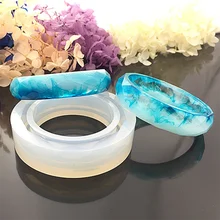 

New Silicone Mould 56/60/62mm Diy Tool Resin Bracelet Jewelry Wide Bangle Epoxy Resin Molds Jewelry Accessories Hot Sale