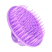 1pc shampoo escova de massagem pente artefato cabeça scratcher massagem pente chuveiro banho spa emagrecimento escova de massagem para cabelo encaracolado