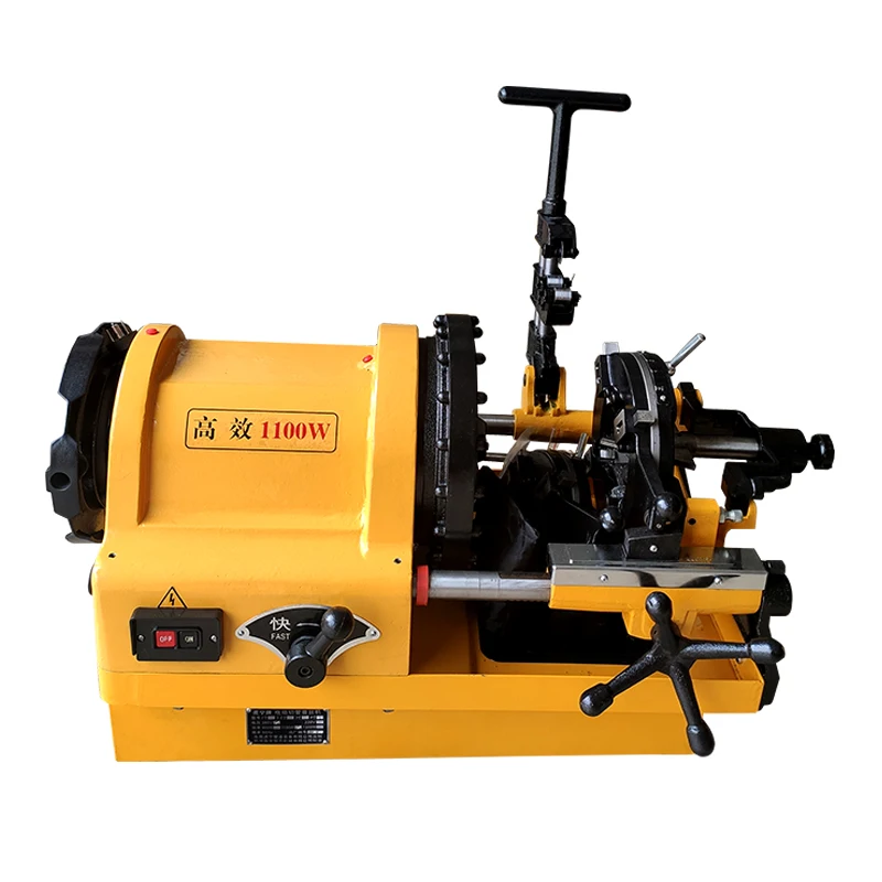 

1100W electric pipe threading machine Portable Sleeve Machine 220V Galvanized Pipe Sleeve Machine Electric Threading Tools