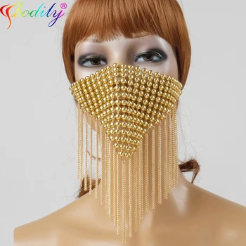 

Fashionable Halloween Easter Carnival Mask Luminous Costume Jewellery Mask Riding Face Mask Party Easter Decoration Gift SA-7