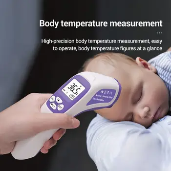 

Digital Thermometer Forehead High Precision Fast Accurate Non-contact Infrared Adult Kid Baby Thermometer Electronic