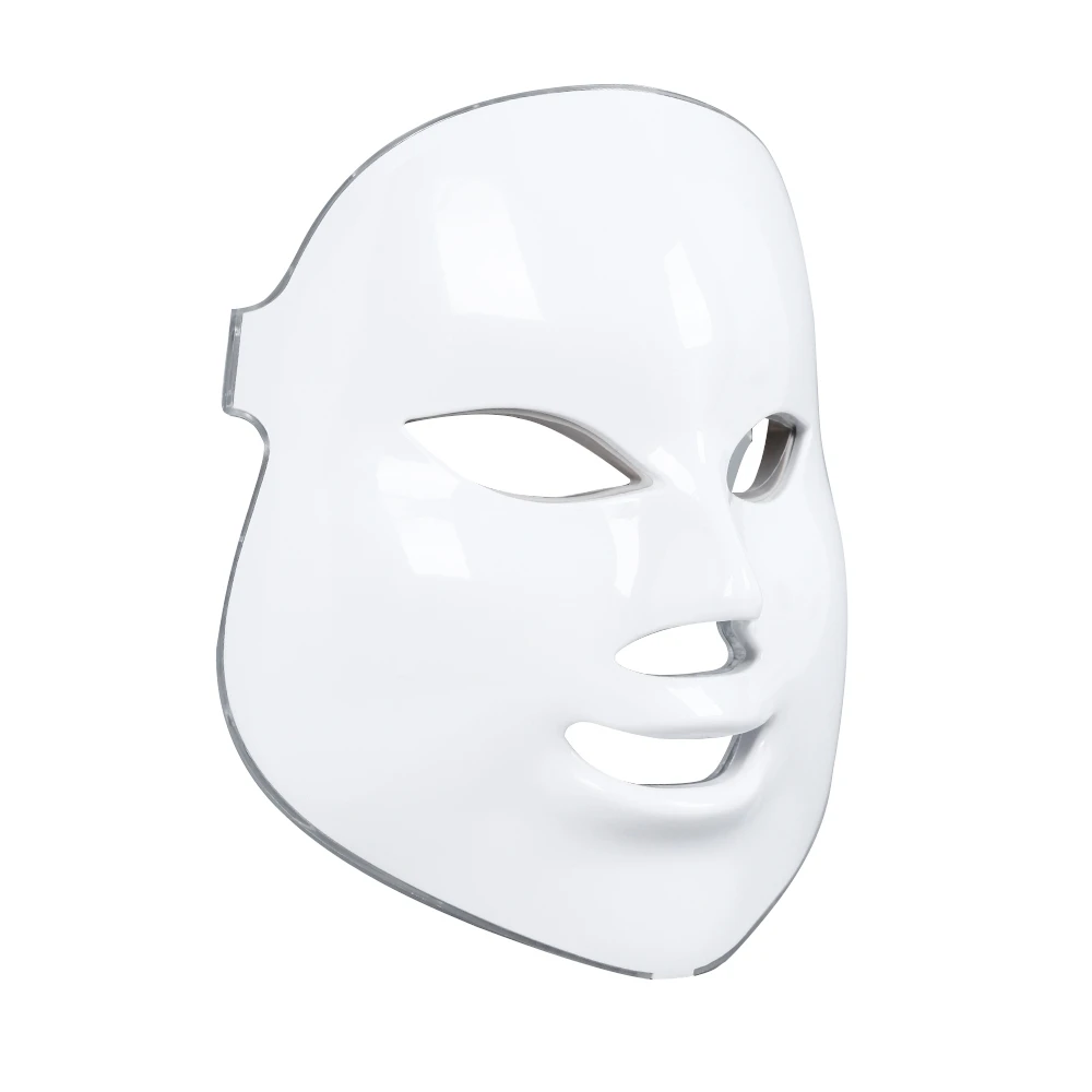  Beauty Photon 7 Colors LED Light Facial Mask Skin Care Rejuvenation Wrinkle Acne Removal Face Spa - 4000431355541