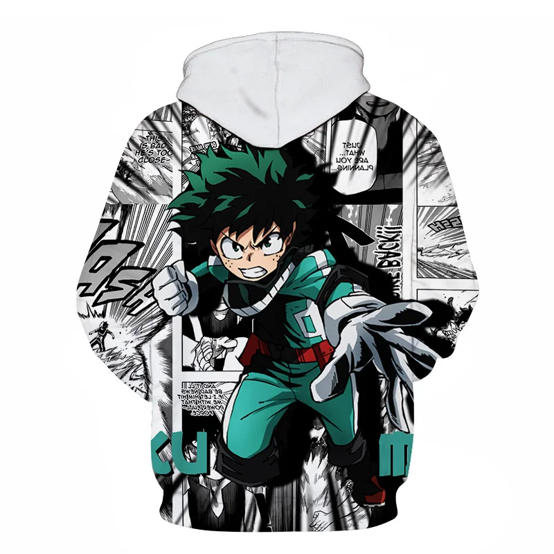 My Hero Academia 3D Printed Anime Hoodies 