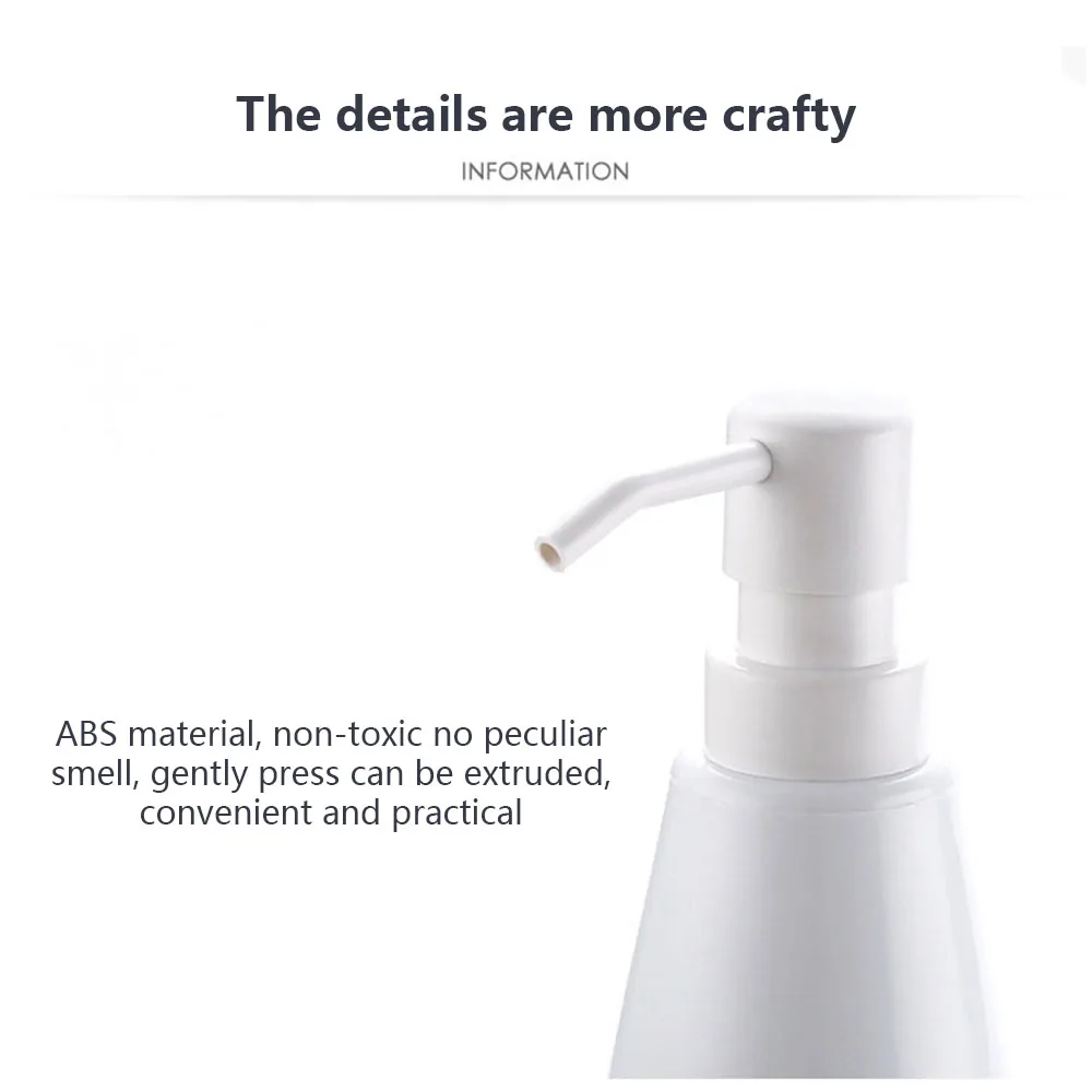 Multifunctional 2 In 1 Soap Bottle &Amp; Sponge Drainboard Plastic Liquid Soap Dispenser Kitchen Bathroom Hand Press Type Dispenser