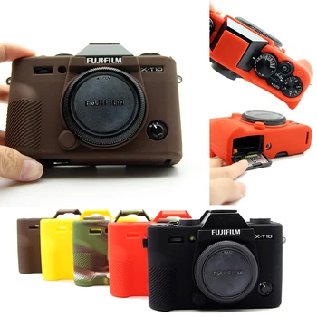 

Camera case for Fuji Fujifilm X-T10 X-T20 X-T3 X-A3 X-A10 X-A2 X-M2 X-M1 Silicone Protective Body Cover Case Skin Camera Bag