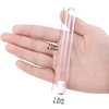 20pcs Reusable Eyebrow Brush Tube Leopard Serpentine Diamond Mascara Wands Dust-proof Eyelash Extension Supplies Makeup Tool 5