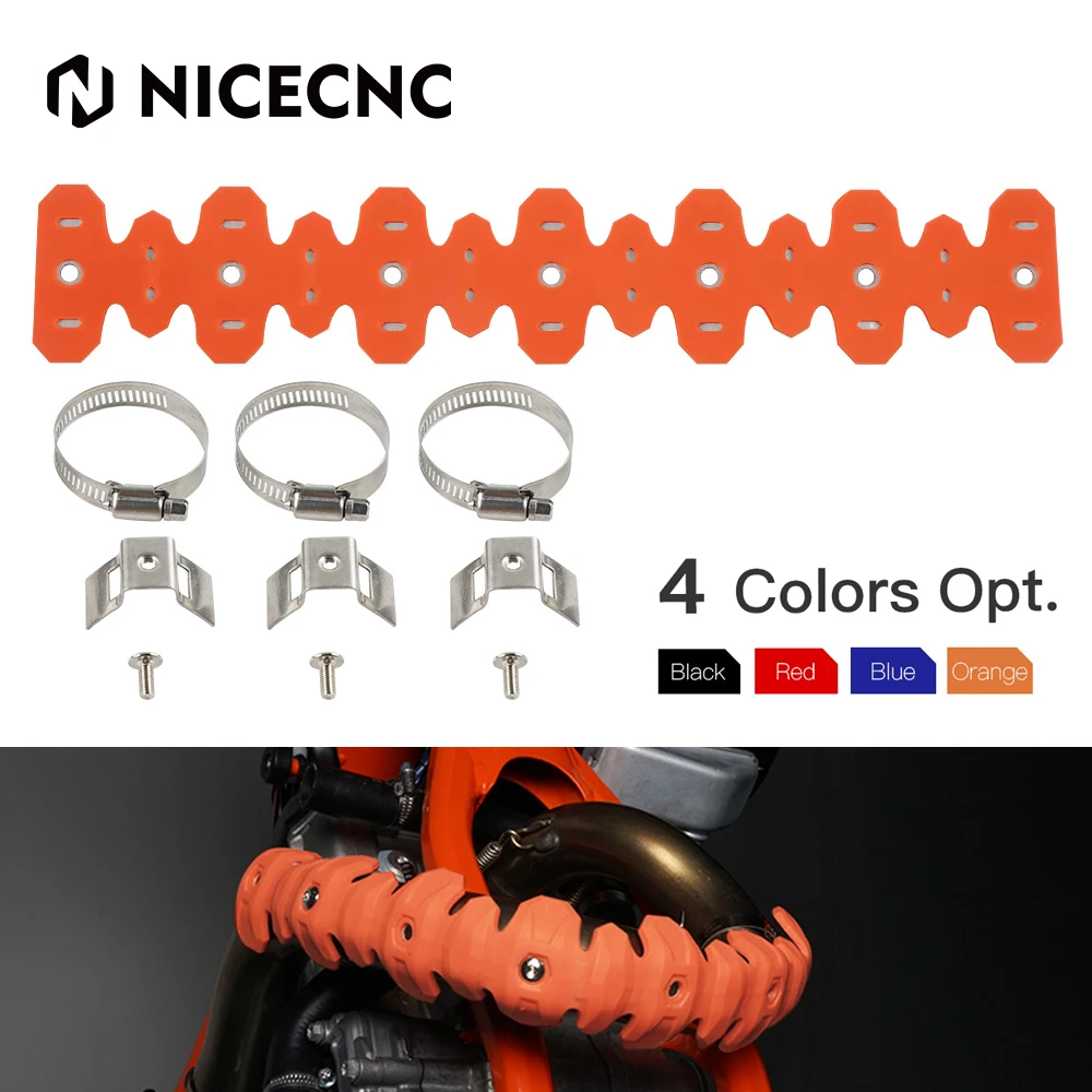 NICECNC глушитель выхлопной трубы тепловой щит Защитный протектор для KTM SXF EXCF SMR 250 350