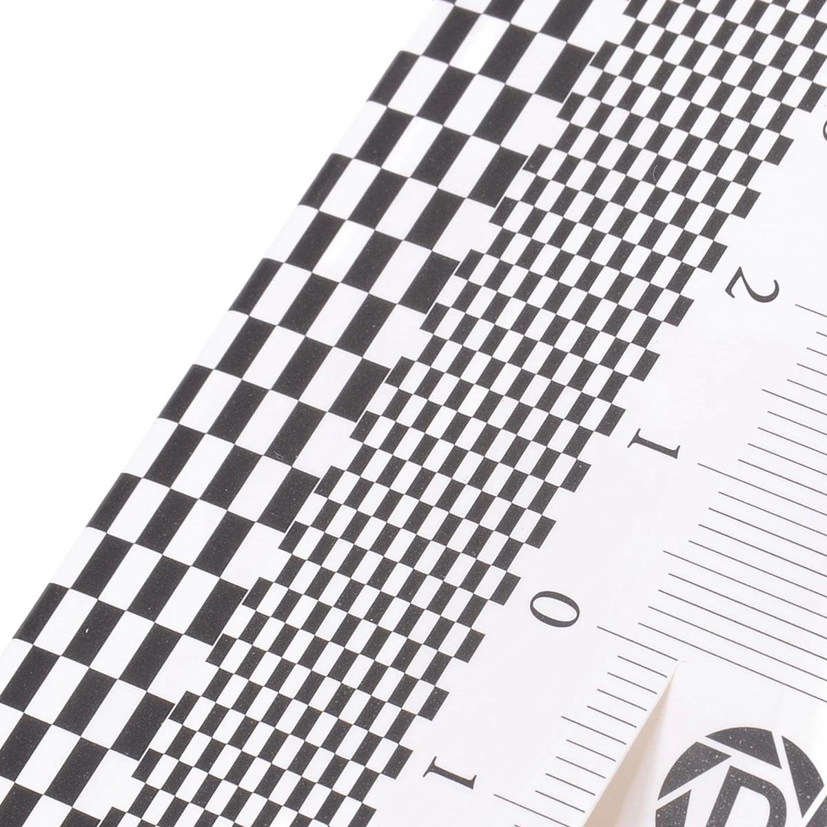 Mayitr 1pc Folding Card Lens Focus Testing Tool Professional Calibration Alignment AF Micro Adjustment Ruler Chart