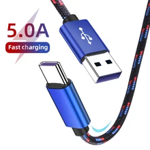 Candyeic 5a usb c tipo c cabo para android xiaomi redmi huawei super rápido de carregamento para iphone samsung micro cabo usb