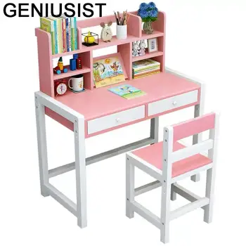 

Chaise Children Tavolo Bambini De Estudio Chair and Silla Y Mesa Infantiles Adjustable for Kinder Bureau Enfant Study Kids Table