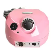 220 В электрический акриловый аппарат для дизайна ногтей, сверлильный файл, буферный набор, Профессиональный акриловый аппарат для дизайна ногтей, евро вилка