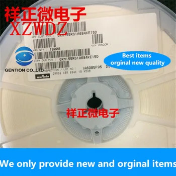 

50pcs 100% orginal new Ceramic capacitor Murata GRM155R61A684KE15D 0402 680NF X5R 10V 10%