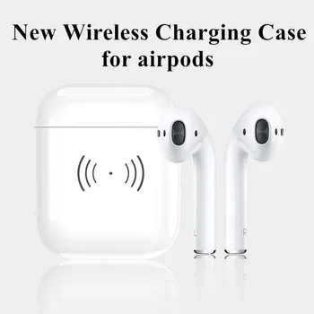 

New Wireless Charging Case for Airpods Bluetooth Headset Charging Case Box for Apple for Airpods Wireless Case