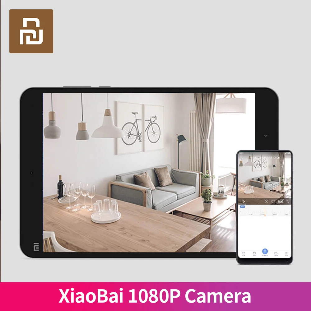 Xiaomi Popular Camera HD Vision Smart Infrared Angle CCTV Home Wifi IP 1080P Wireless Mijia Camera 360 Version Xiaobai Chinese