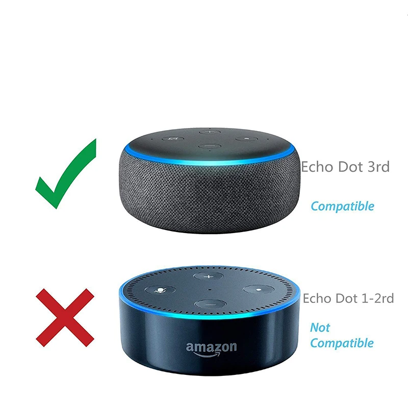 Для Amazon Echo Dot 3 настенное крепление для третьего поколения интеллектуальный аудио кронштейн для Розетки держатель для вешалки
