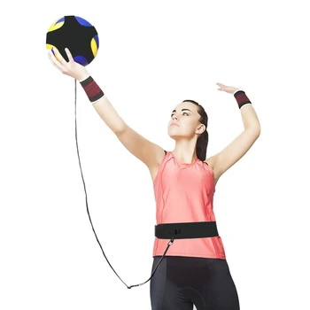 

Volleyball Practice Belt Adjustable Volleyball Training Equipment for Serving and Arm Swing Trainer