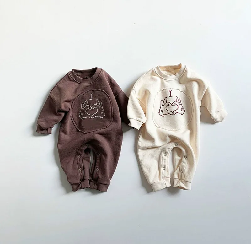 

Baby Kids Romper Emboridery Girl Clothes Long Sleeve Onesies My First Birthday Baby Clothes Boys Roupa De Bb Menina